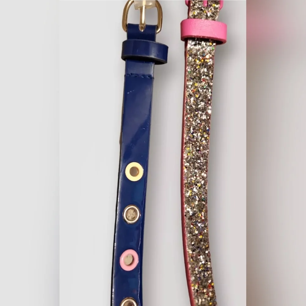 Wonder Nation girls L-XXL (12-18) 2 Pack Belts NWT